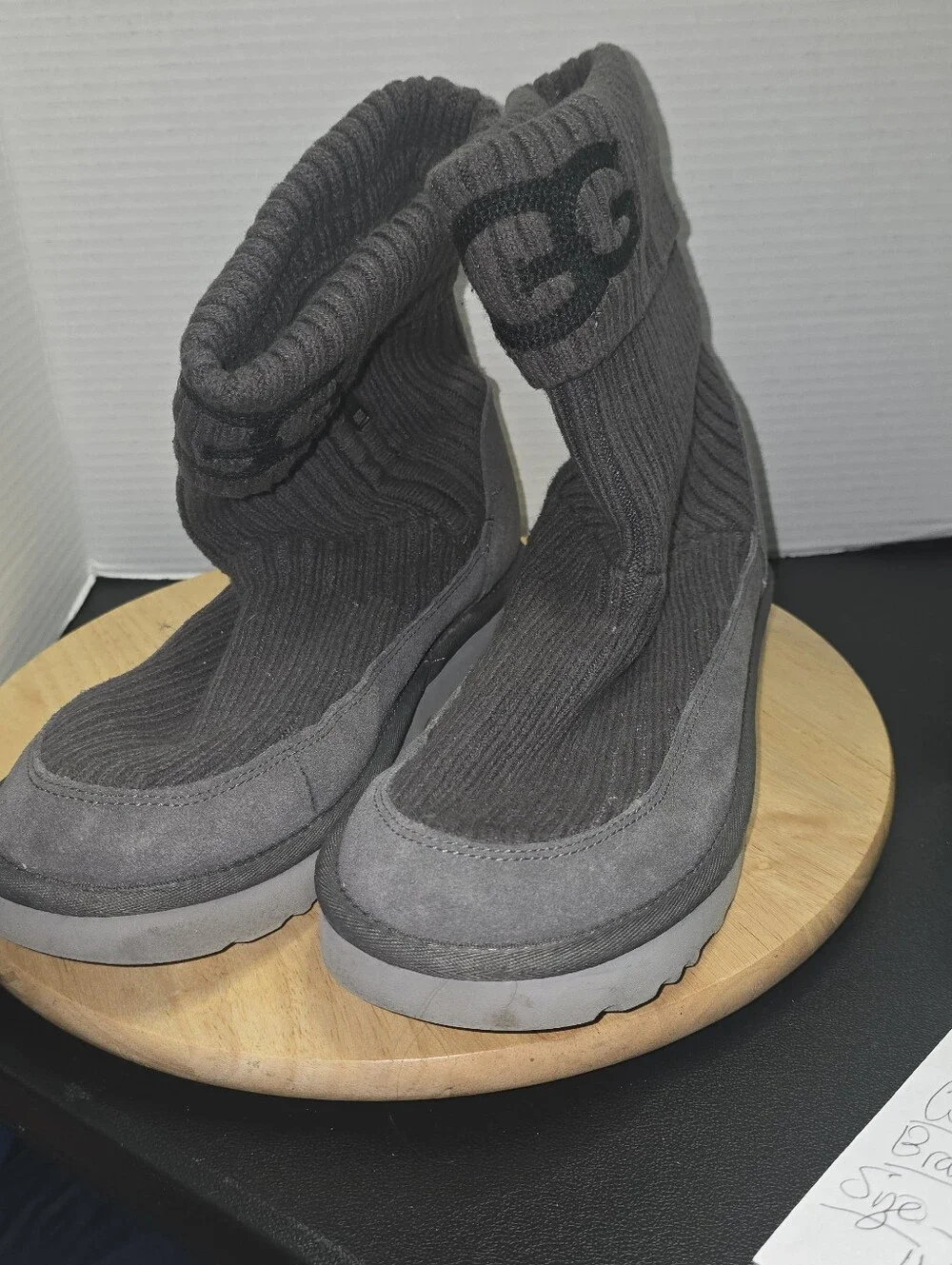 UGG Wool Classic Knit Winter Boots